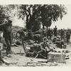 Position of 7th Field Artillery, 1st Div. in the Franco-American advance. Missy-aux-Bois, France. July 15, 1918.