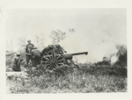 75 mm artillery used on Germans north of Grandpre.