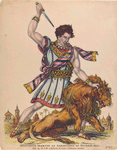 Monsieur Martin as Sadhusing [Sadhusan] in Hyder Ali