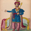 Mr. Palmer as Ahasuerus in The Triumph of the Jewish Queen