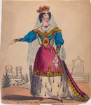 Mrs. Pope as Princess Oinska in Mazeppa