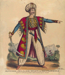 Mr. Wynne as Bulcazir Muley in the Mountaineers