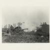 6th field artillery, 1st Div.  In action among bursting shells near Exermort [?]Ardennes, Oct. 4, 1918.