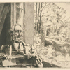 Meyer-Heine, chef émailleur de la manufacture de Sèvres, gravé d'après nature