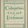 Columbus was an Irishman