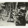 Turning lathe on rifle stocks, Midvale Steel & Ordnance Co., Eddystone, Pa.