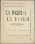 How McCarthy lost the fight