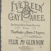 I've been to gay Paree