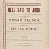 Nell said to John