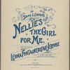 Nellie's the girl for me