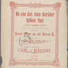 No use das man darüber talken thut