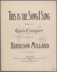 This is the song I sing
