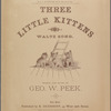 Three little kittens