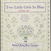 Two little girls in blue