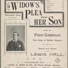 The widow's plea for her son