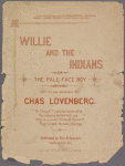 Willie and the Indians, or, The pale face boy