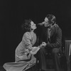 Dorothy Sands as Irina Arkadina and Lewis Leverett as Konstantin.