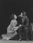 Dorothy Sands as Irina Arkadina and Lewis Leverett as Konstantin.