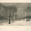 Hiver (ou Le loup dans la neige)
