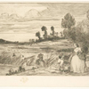 Villégiature, croquis impressionniste