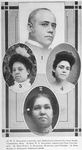 (1) W. E. Mollison, Lawyer, and President Lincoln Savings Bank, Vicksburg, Miss. (2)  Mrs. W. E. Mollison, graduate Fisk University. (3)  Miss Willy E. Mollison, Musician and Writer. (4)  Miss Mabel Z. Mollison, Stenographer.