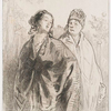 La fille et la mère, d'après Gavarni