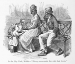 In the City Park, Mobile- "Ebony nurse-maids flirt with their lovers"