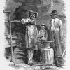 A country Blacksmith shop.