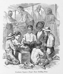 Southern types-Negro boys shelling peas