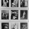Key sheet (9 shots) (featuring Lillian Gish, Eugene Powers, Osgood Perkins, Joanna Roos, Kate Mayhew and Eduardo Cianelli)