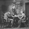 Walter Connolly (Uncle Vanya, seated), Osgood Perkins (Michael) and Joanna Roos (Sonia).