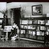 Spring Exhibit," Children's room, Main Building, N.Y.P.L., Mar. April, 1913, children reading, books on display