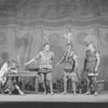Henry Hull as Alexander (centre), A. E. Anson as Aristotle (extreme left).