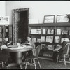 Christmas exhibit, 1913, showing children reading near exhibit display