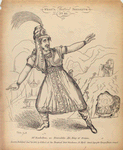Mr. Rowbottom [Rowbotham], as Noureddin Ali, King of Ormus