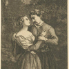 Un homme et une jeune femme se tenant les mains