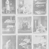 Key sheet (9 shots). [Lynn Fontanne (Nina), Earle Larimore (as Sam Evans), Glenn Anders (as Edmund Darrell), Tom Powers (as Charles Marsden), and Helen Westley (as Mrs. Amos Evans)]