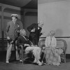 Yacht scene (by Sovey). L to R: Earle Larimore (as Sam Evans), Glenn Anders, seated (as Edmund Darrell), Tom Powers (as Charles Marsden), and Lynn Fontanne (Nina).