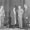 L to R: Earle Larimore (as Sam Evans), Lynn Fontanne (Nina), Tom Powers (Charles Marsden) and Glenn Anders (as Edmund Darrell).