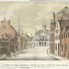 A view of the Federal Hall of the City of New York, as appeared in the year 1797, with the adjacent buildings thereto.