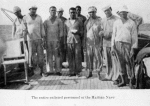 The entire enlisted personnel of the Haitian Navy.