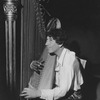 Harpo Marx [playing the harp]