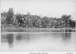 A Mississippi Negro baptizing.