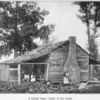 A typical Negro cabin in the South.