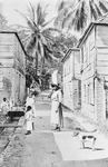 A street in Lucea.
