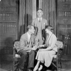 Ernest Glendenning as Edward Darrell, Erskine Sanford (center) as Charles Marsden and Elizabeth Risdon as Nina