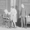 Walter Vonnegut (Prof. Leeds), Pauline Lord (Nina) and Ralph Morgan (Charles)