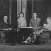 L to R: Blaine Cordner (?) as Edward Darrell, Judith Anderson as Nina, Tom Powers as Charles Marsden and Richard Barbee as Sam Evans