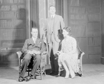 L to R: Blaine Cordner (?) as Edward Darrell, Judith Anderson as Nina, and Tom Powers as Charles Marsden (standing)