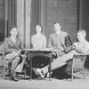L to R: Glenn Anderd (Edward Darrell), Judith Anderson (Nina), Tom Powers (Charles) and Richard Barbee (Sam)